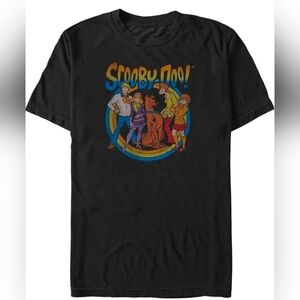 Scooby-Doo Graphic T Unisex/Adult Medium In Black Short Sleeve, New In Plastic